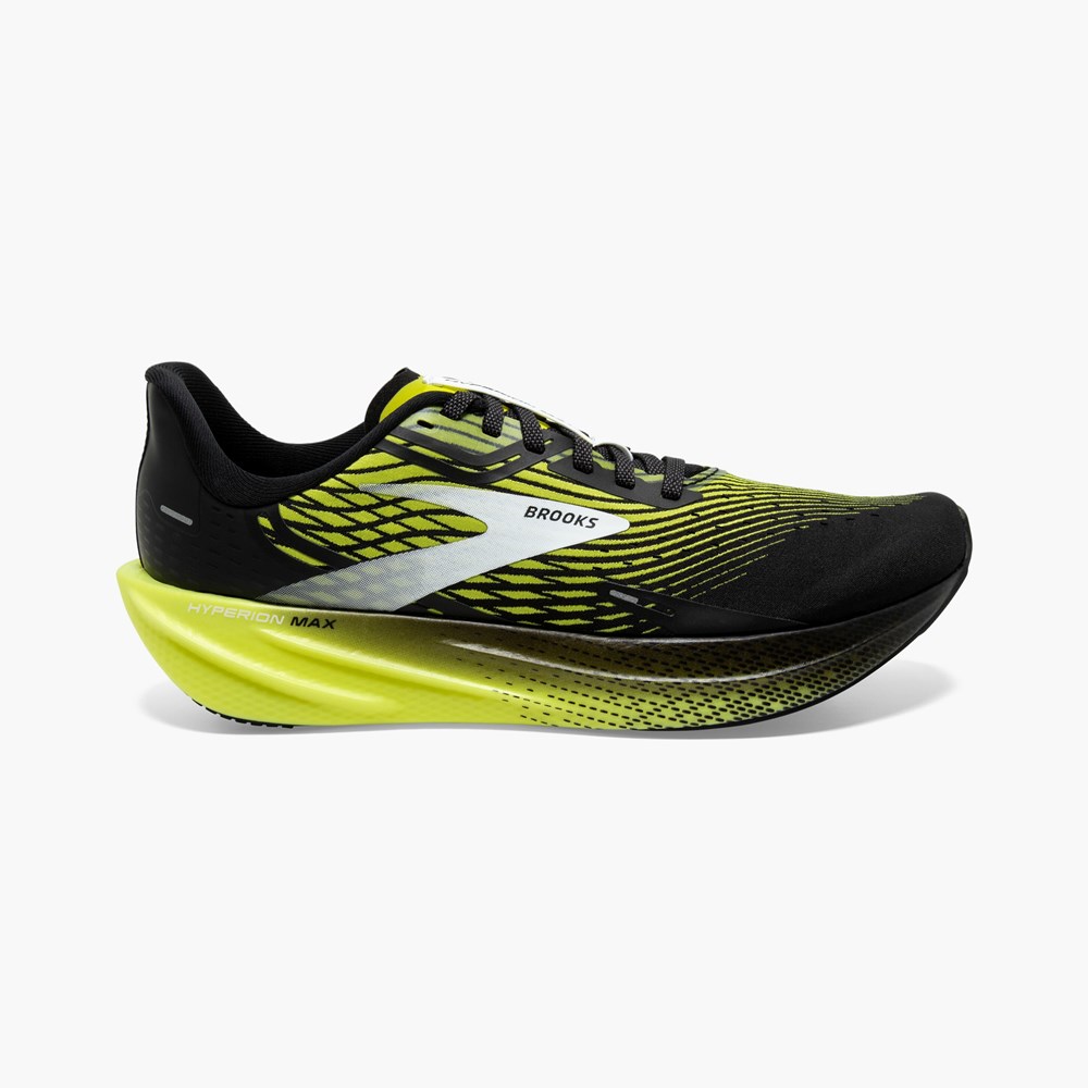 Chaussure Running Brooks Hyperion Max Bleu Noir Homme | ZGB-9744735